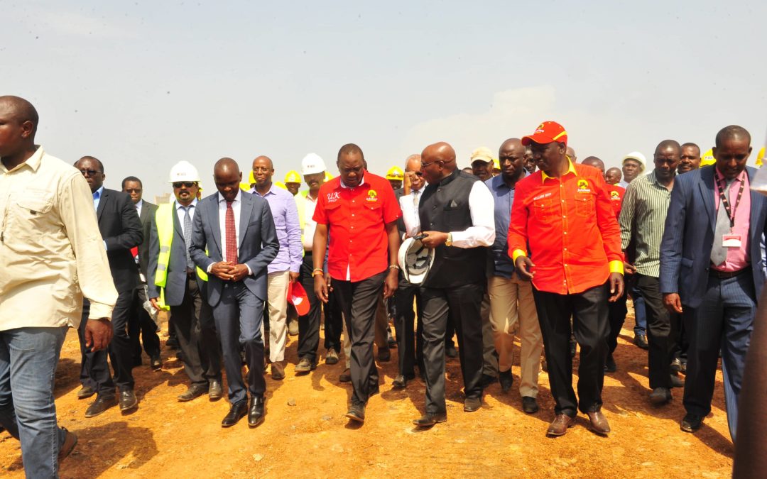 KPC Ltd Line 6 Presidential Commissioning and Oil Jetty ground breaking ceremony in Kisumu